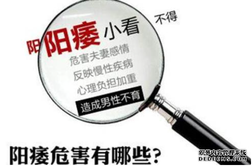 邯郸阳痿自行用药治疗,你知道有多危险吗?
